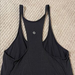 lululemon athletica Black Tank Top
